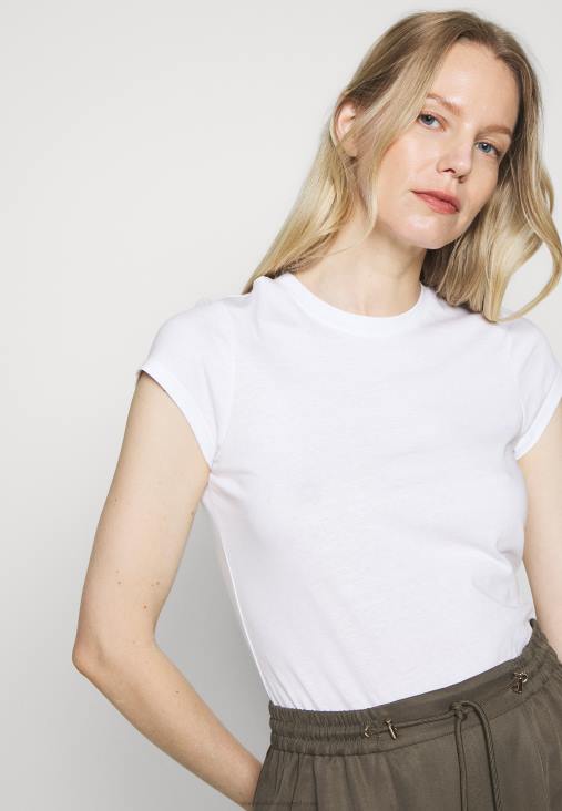 Anna Field nők alap póló fehér RTVD304