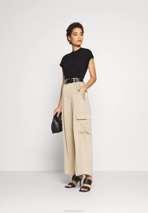 Anna Field nők alap póló fekete RTVD244