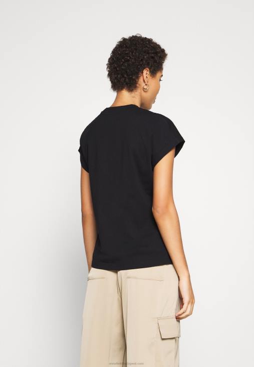 Anna Field nők alap póló fekete RTVD244