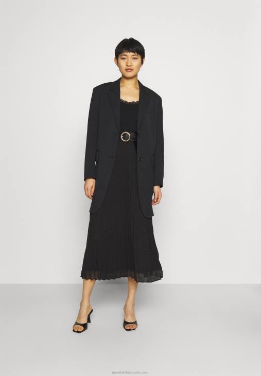 Anna Field nők alap póló fekete RTVD288