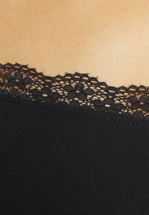 Anna Field nők alap póló fekete RTVD288