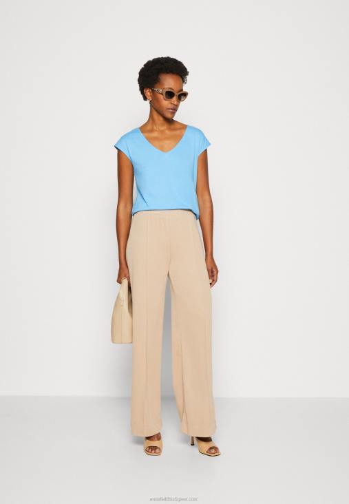 Anna Field nők alap póló kék RTVD276