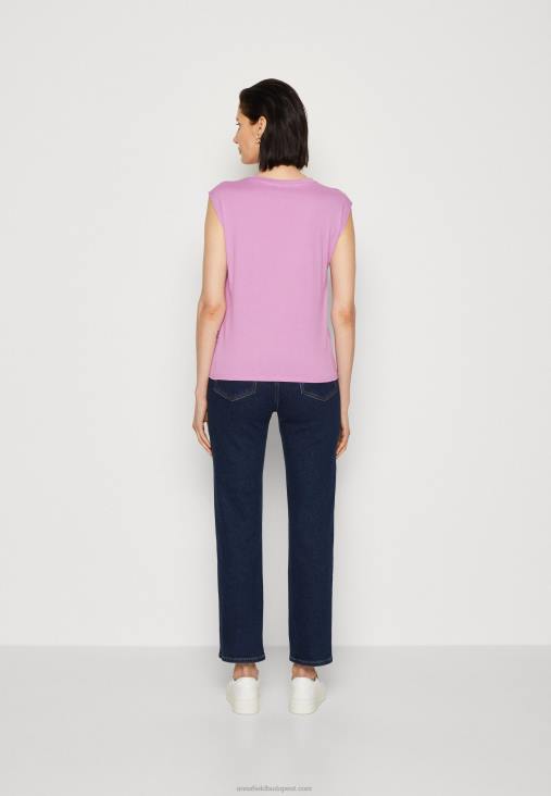 Anna Field nők alap póló lila RTVD363