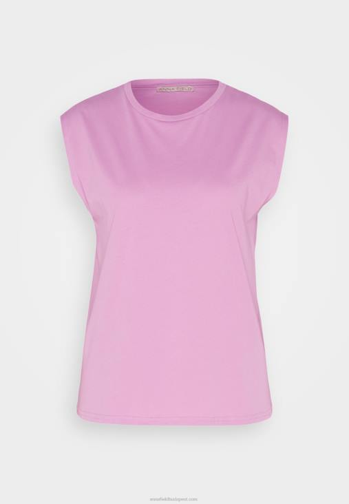 Anna Field nők alap póló lila RTVD363