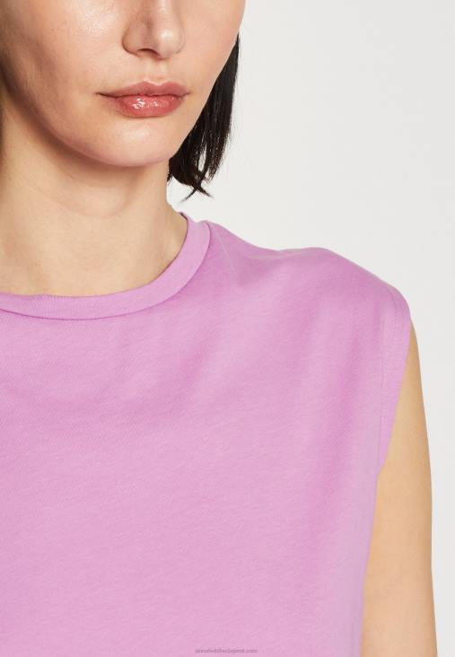 Anna Field nők alap póló lila RTVD363