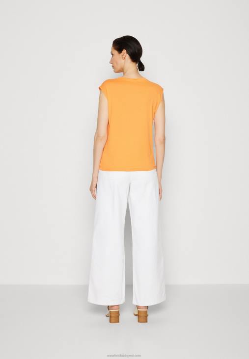 Anna Field nők alap póló narancs RTVD365