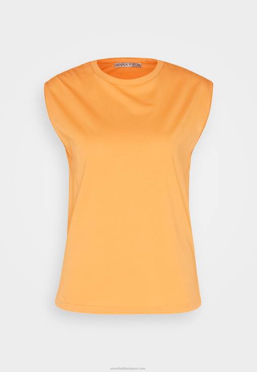 Anna Field nők alap póló narancs RTVD365