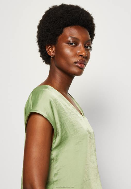 Anna Field nők alap póló oliva RTVD315