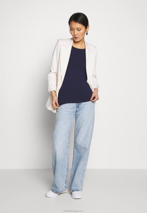 Anna Field nők alap póló tengeri kék RTVD242