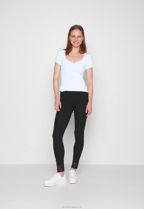 Anna Field nők alap póló világoskék RTVD338