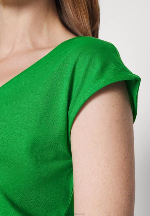 Anna Field nők alap póló zöld RTVD296