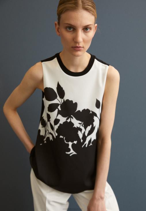 Anna Field nők blúz fekete/fehér RTVD504