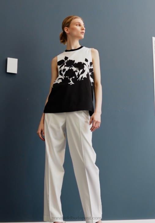 Anna Field nők blúz fekete/fehér RTVD504