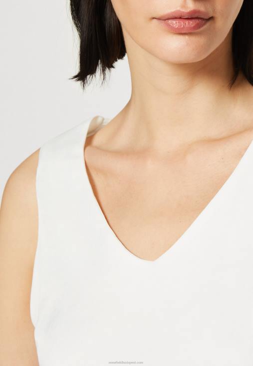 Anna Field nők fehér felső RTVD399