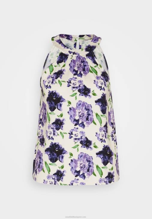 Anna Field nők felső fehér/kék RTVD422