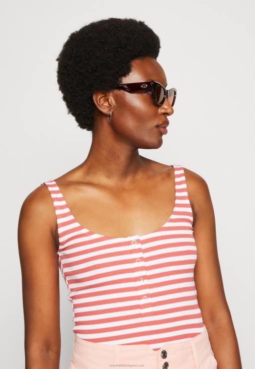 Anna Field nők felső fehér/piros RTVD418