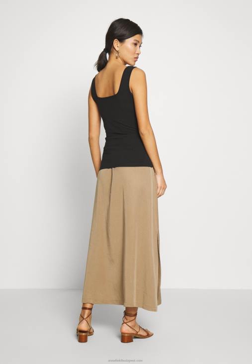 Anna Field nők felső fekete RTVD384