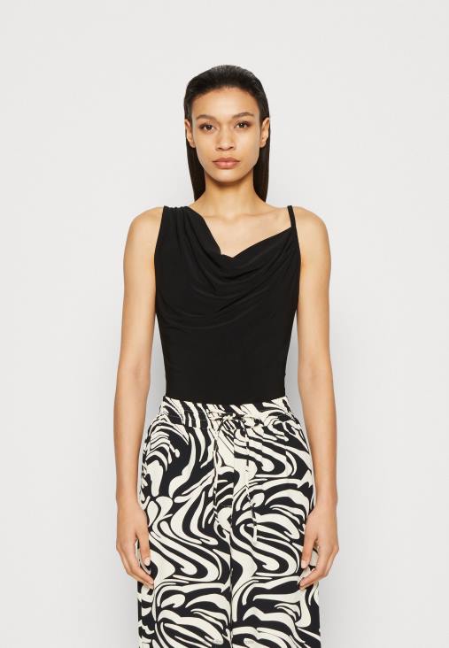 Anna Field nők felső fekete RTVD386