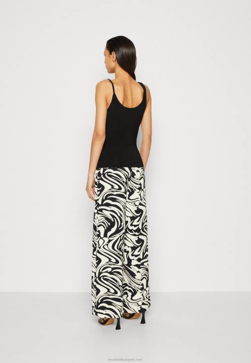 Anna Field nők felső fekete RTVD386