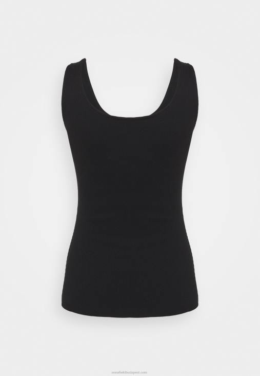 Anna Field nők felső fekete RTVD391