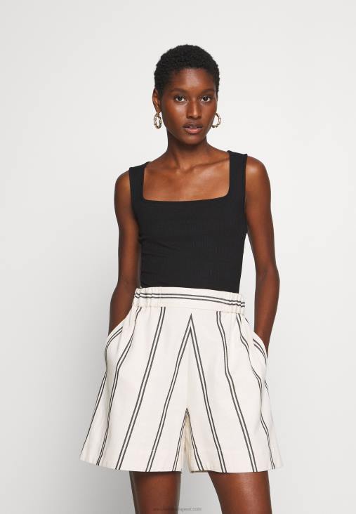 Anna Field nők felső fekete RTVD411