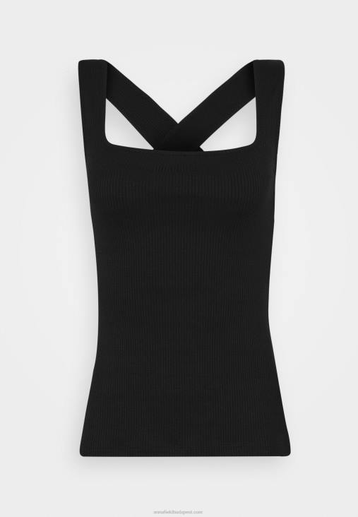 Anna Field nők felső fekete RTVD411