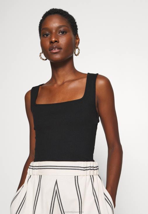 Anna Field nők felső fekete RTVD411