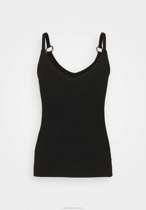 Anna Field nők felső fekete RTVD424