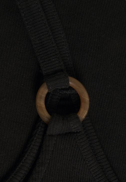 Anna Field nők felső fekete RTVD424