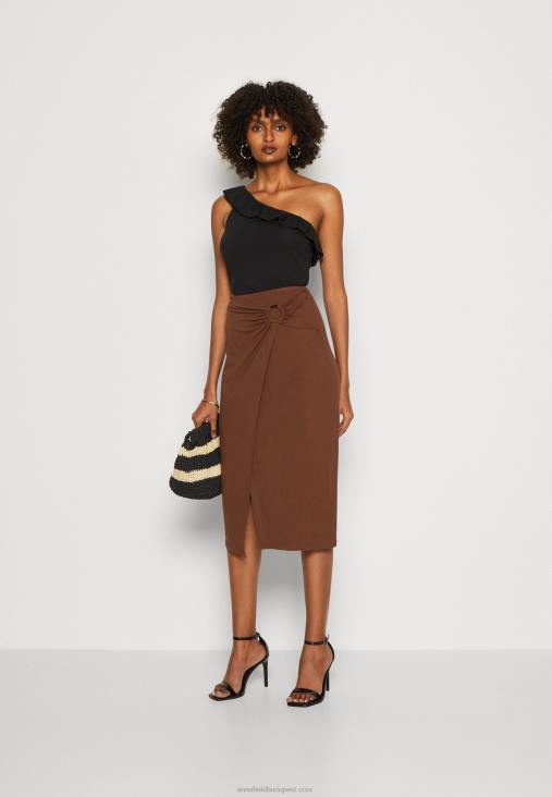 Anna Field nők felső fekete RTVD430