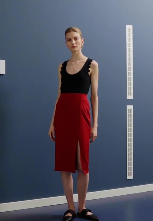 Anna Field nők felső fekete RTVD439