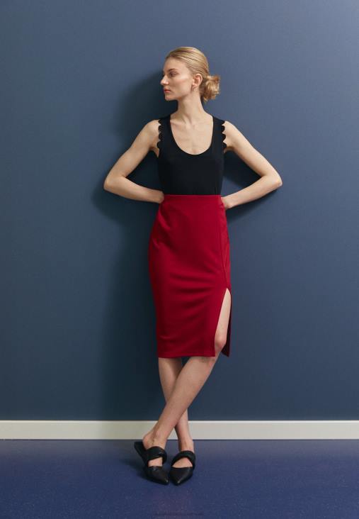 Anna Field nők felső fekete RTVD439