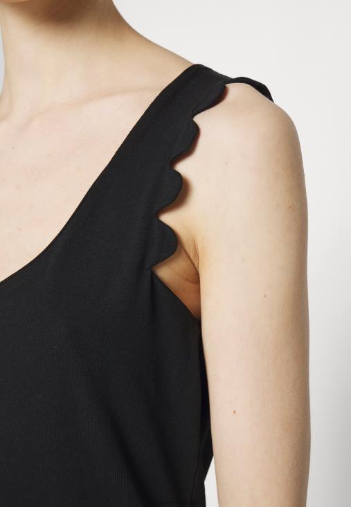 Anna Field nők felső fekete RTVD439