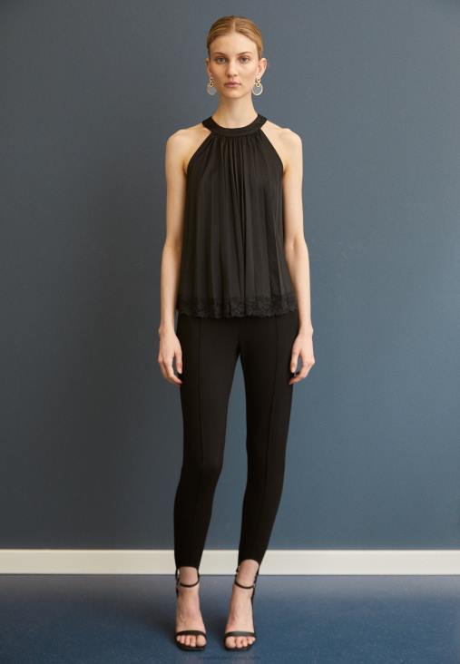 Anna Field nők felső fekete RTVD457