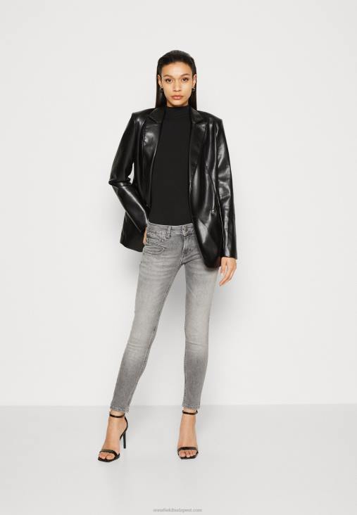 Anna Field nők felső fekete RTVD466