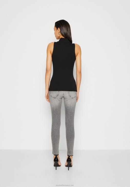 Anna Field nők felső fekete RTVD466