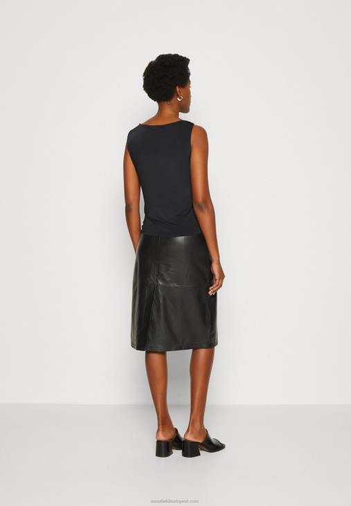 Anna Field nők felső fekete RTVD474