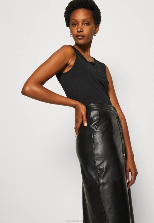 Anna Field nők felső fekete RTVD474