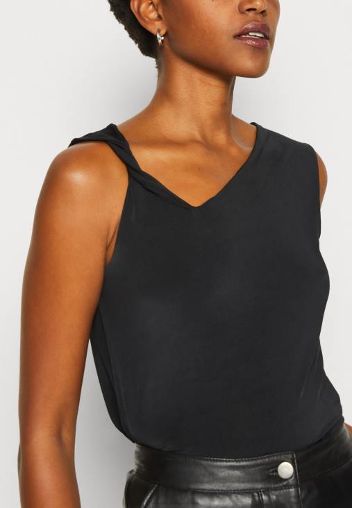 Anna Field nők felső fekete RTVD474