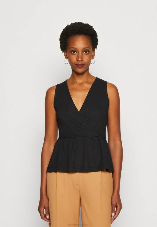 Anna Field nők felső fekete RTVD488