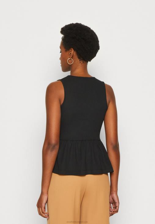 Anna Field nők felső fekete RTVD488