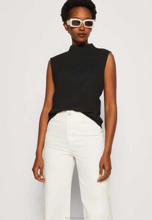 Anna Field nők felső fekete RTVD502