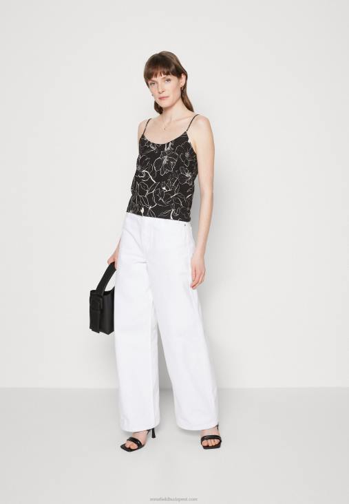 Anna Field nők felső fekete/fehér RTVD477