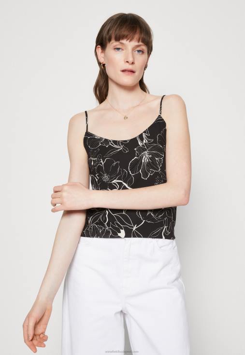 Anna Field nők felső fekete/fehér RTVD477
