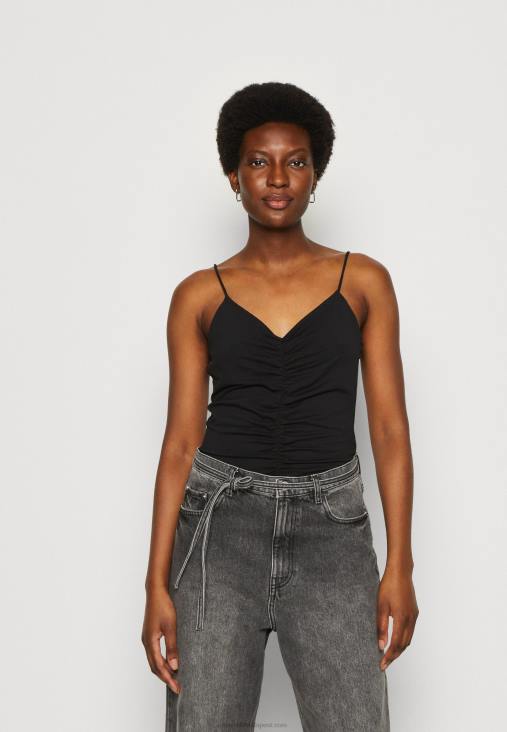 Anna Field nők felső fekete/narancs RTVD454