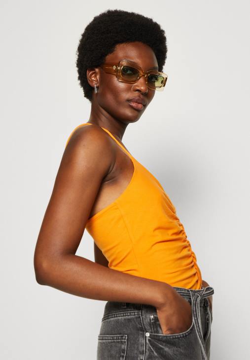 Anna Field nők felső fekete/narancs RTVD454