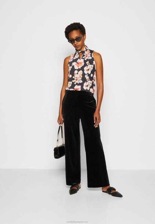 Anna Field nők felső fekete/rózsaszín RTVD428