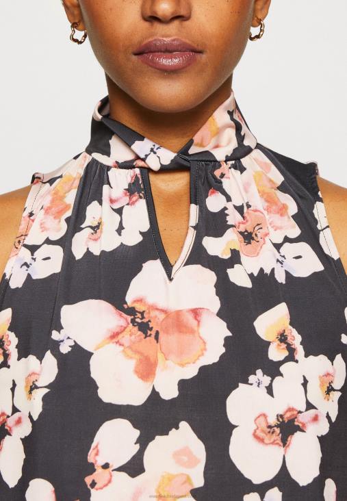Anna Field nők felső fekete/rózsaszín RTVD428