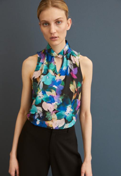 Anna Field nők felső nblue/lila RTVD505