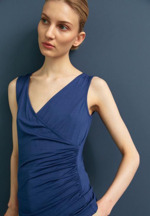 Anna Field nők felső sötétkék RTVD441